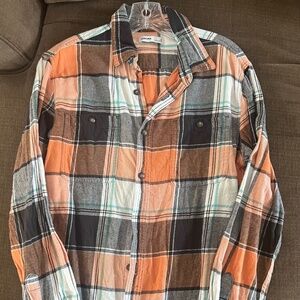 Men’s Plaid Flannel Shirt